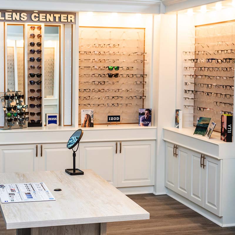 lens center